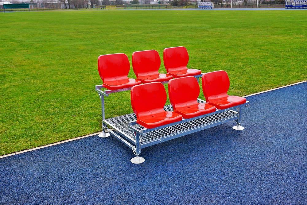 Fotbalové tribuny sedačky stadiony prostar